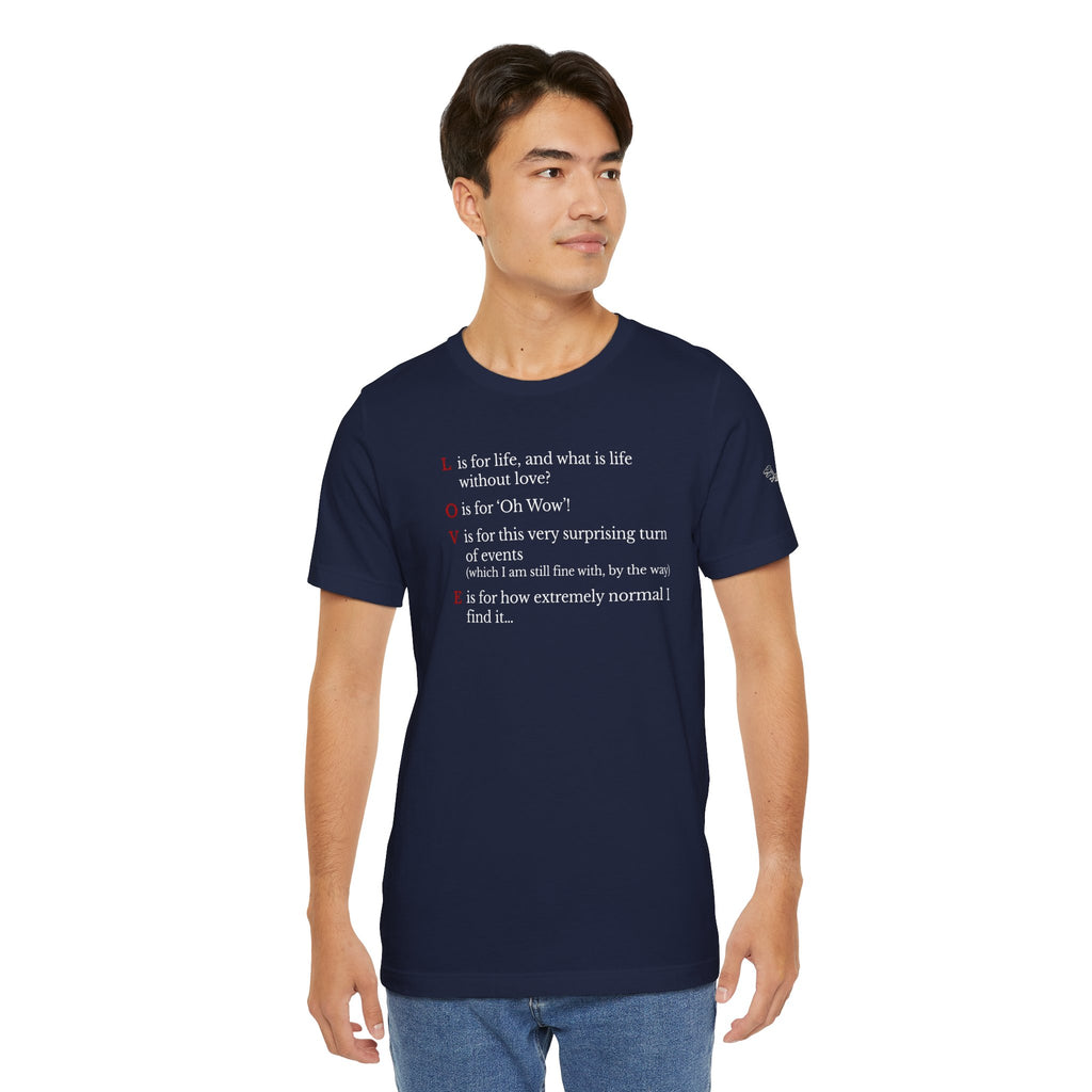 L is For Life Quote T-Shirt – Ross Inspired
