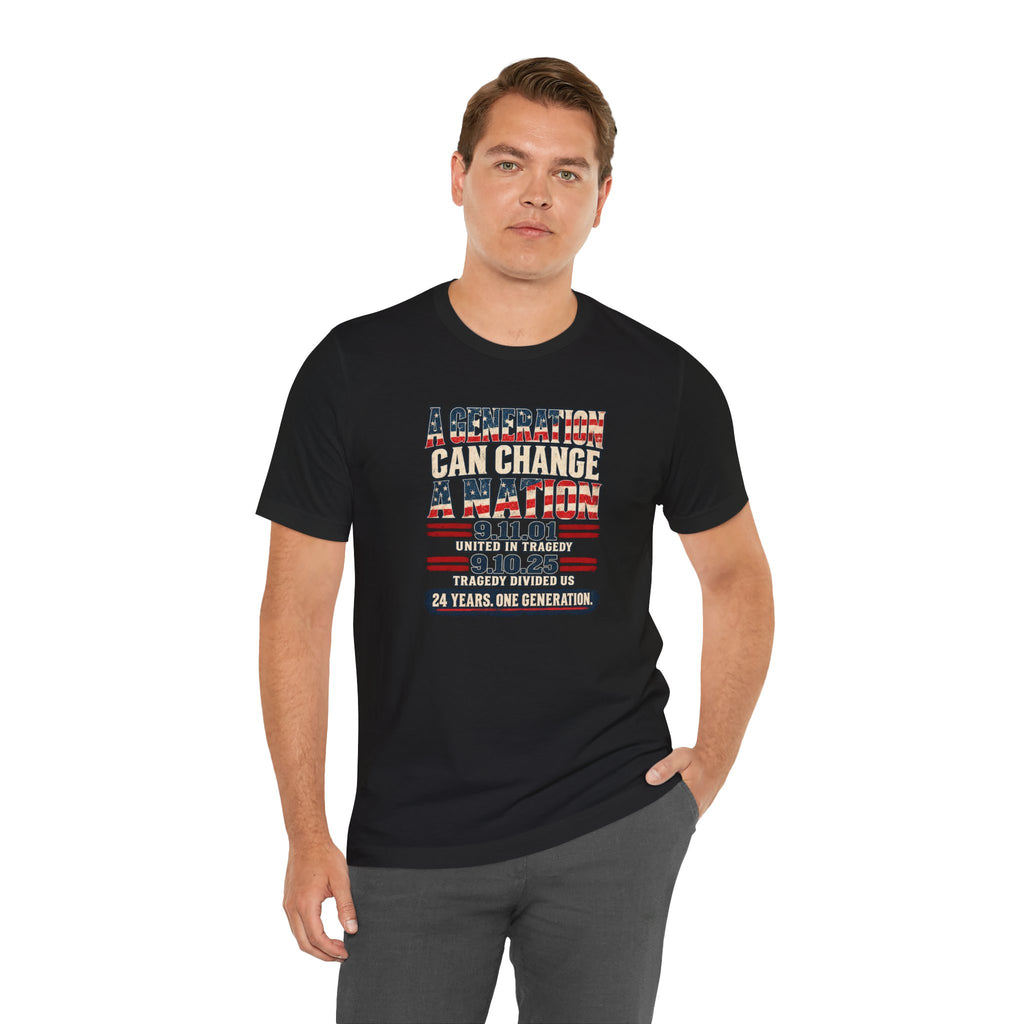 A Generation Can Change a Nation | Patriotic Graphic Tee