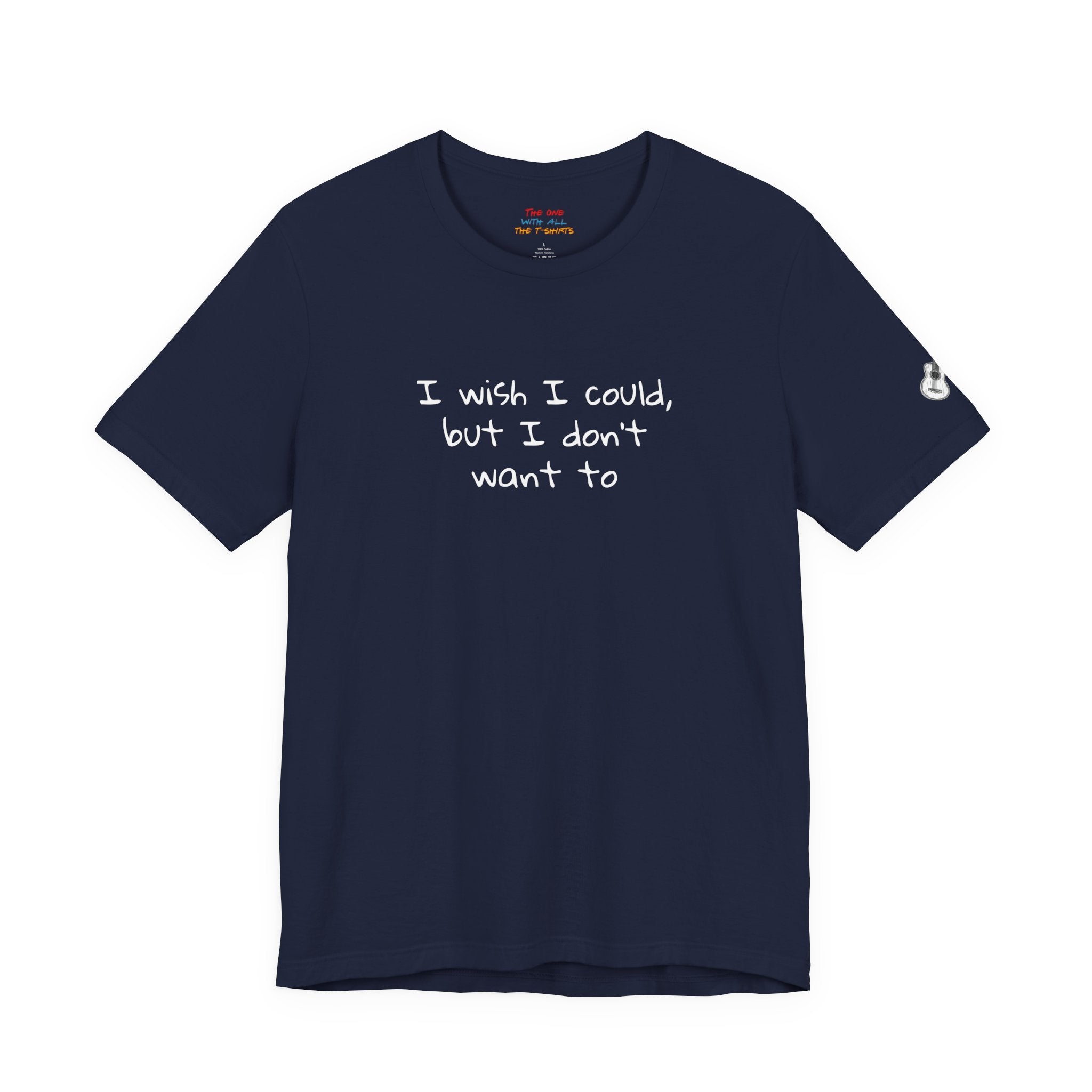 I wish I could, but I don't want to