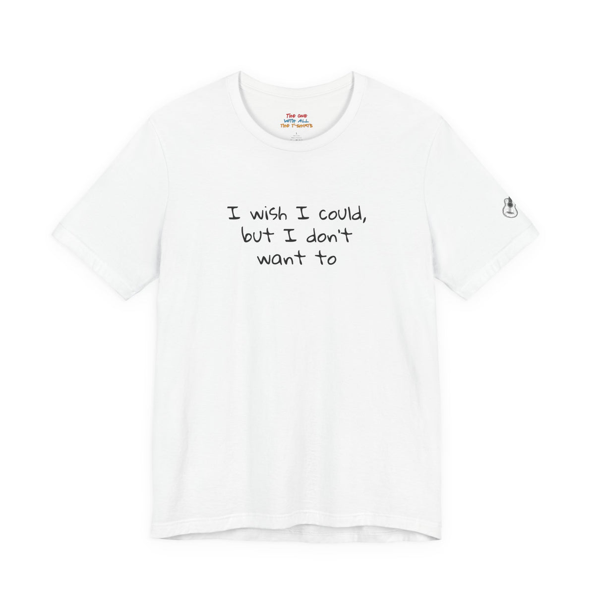 I wish I could, but I don't want to