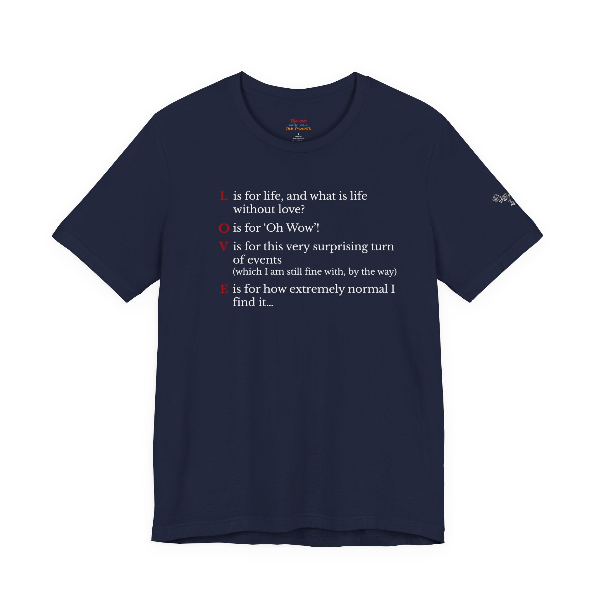 L is For Life Quote T-Shirt – Ross Inspired
