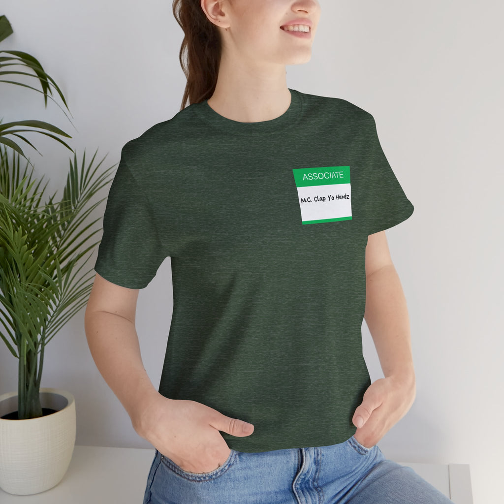 Associate: M.C. Clap Yo Handz – Obscure Psych Quote Shirt