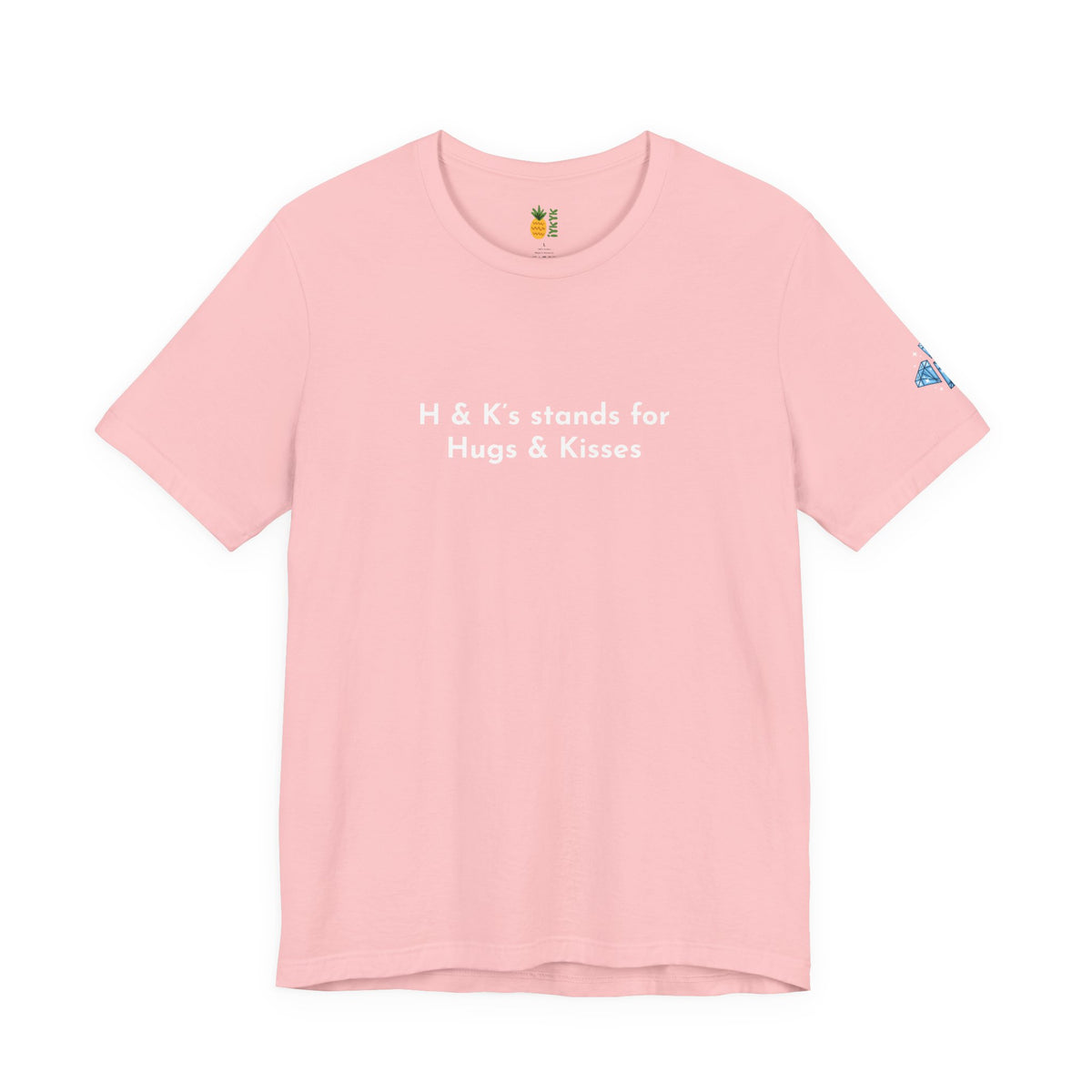 H & K’s stands for Hugs & Kisses