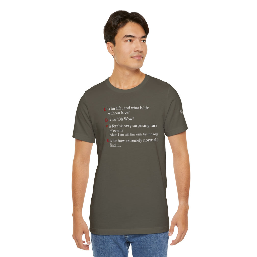 L is For Life Quote T-Shirt – Ross Inspired
