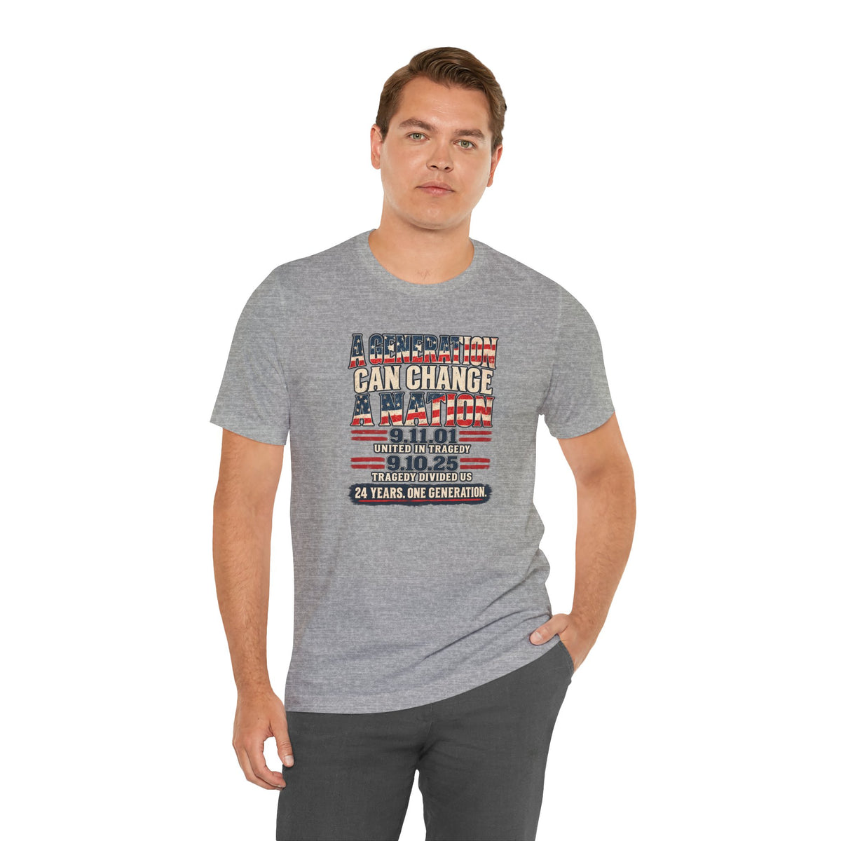 A Generation Can Change a Nation | Patriotic Graphic Tee