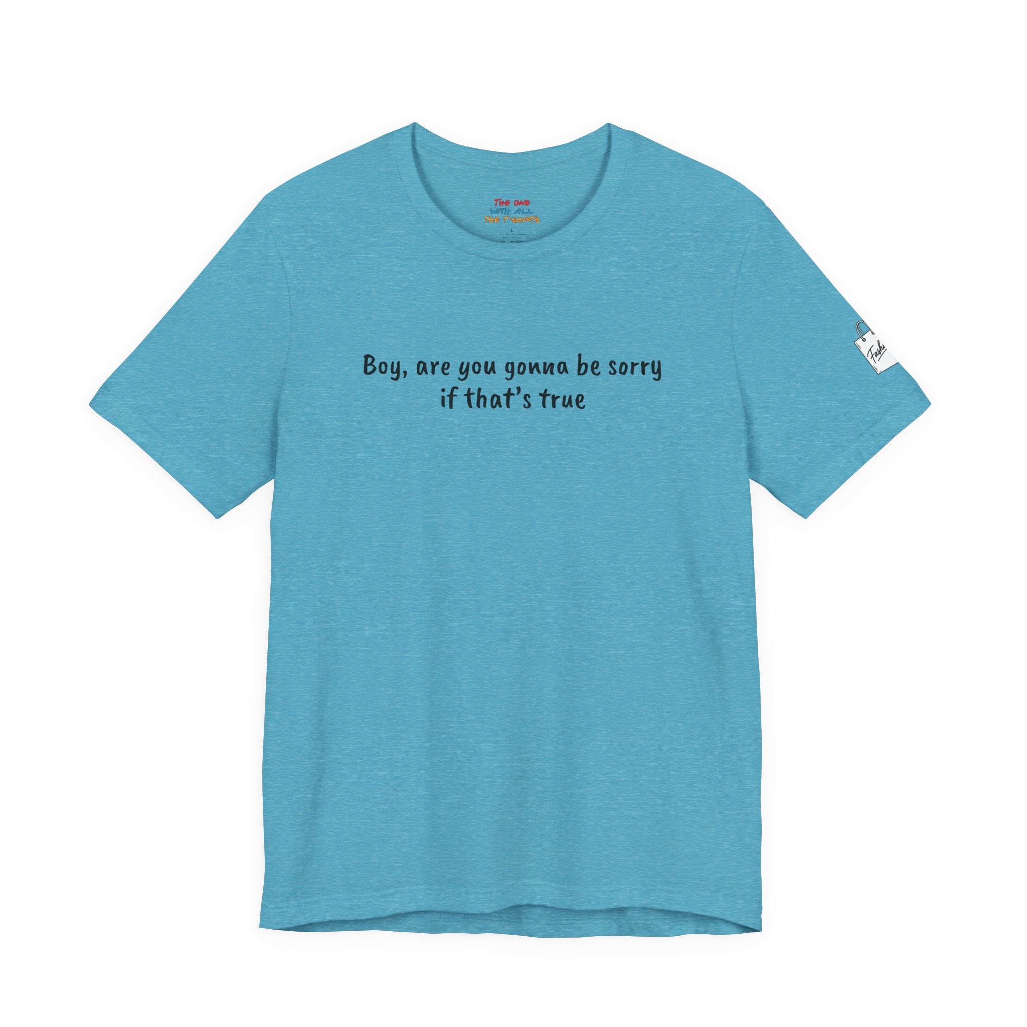 Boy, are you gonna be sorry if that’s true – Rachel Inspired