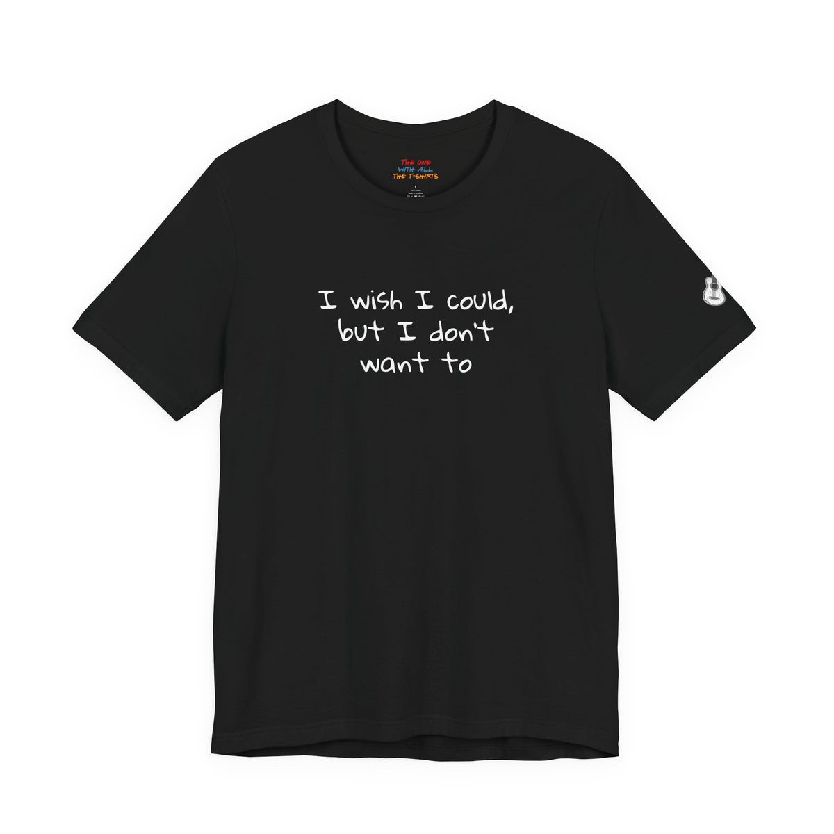 I wish I could, but I don't want to