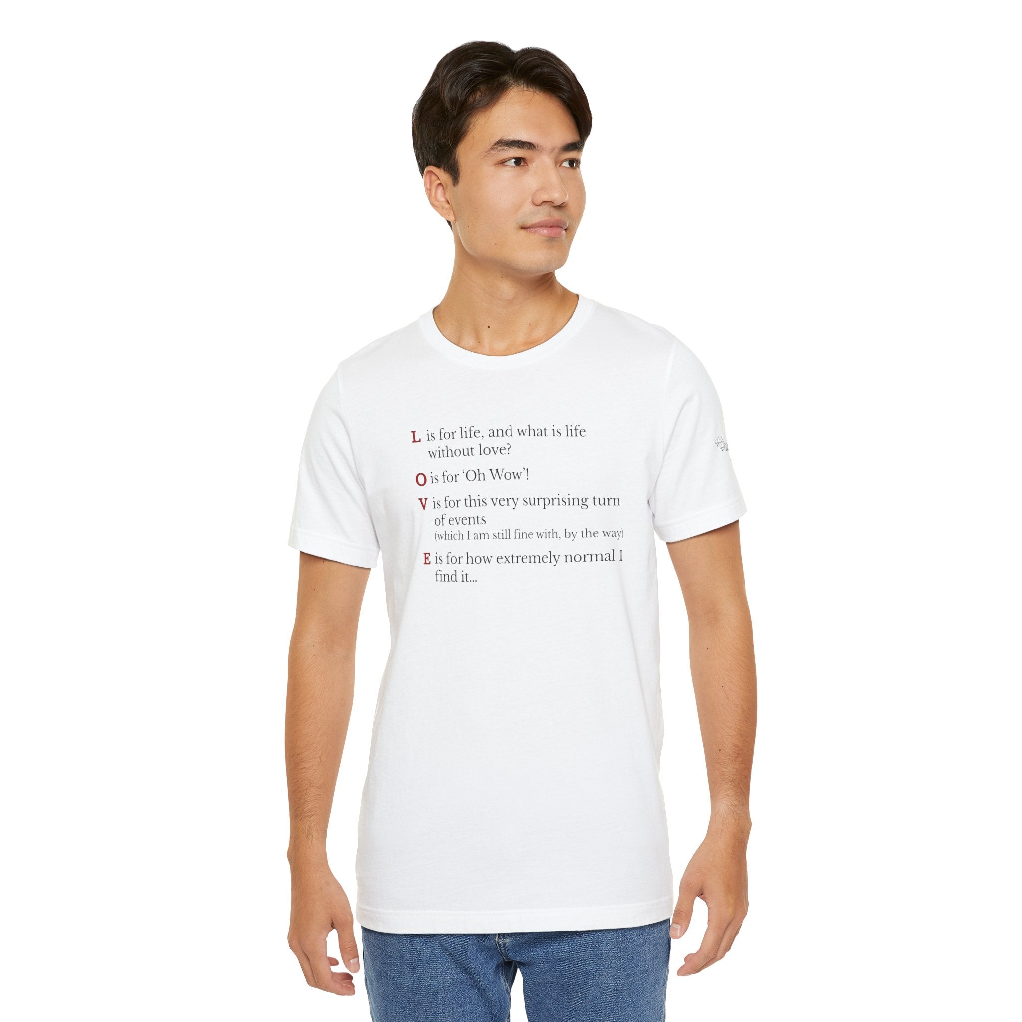 L is For Life Quote T-Shirt – Ross Inspired